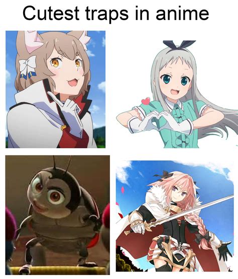 trap anime memes